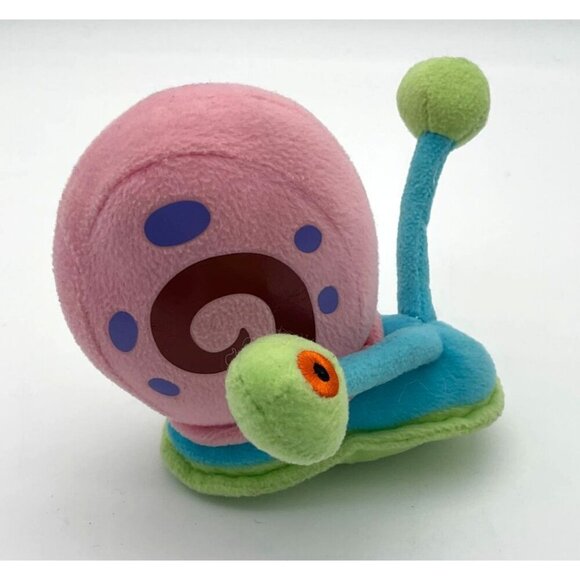 TY Beanie Baby Spongebob Squarepants Gary The Snail 5" Plush Collectible - Picture 3 of 7
